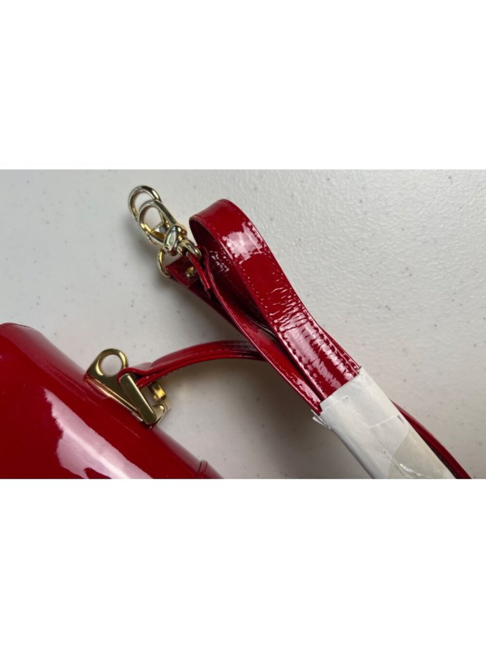 Massimo Zardi Italian Patent Leather Bag - Picture 8 of 15